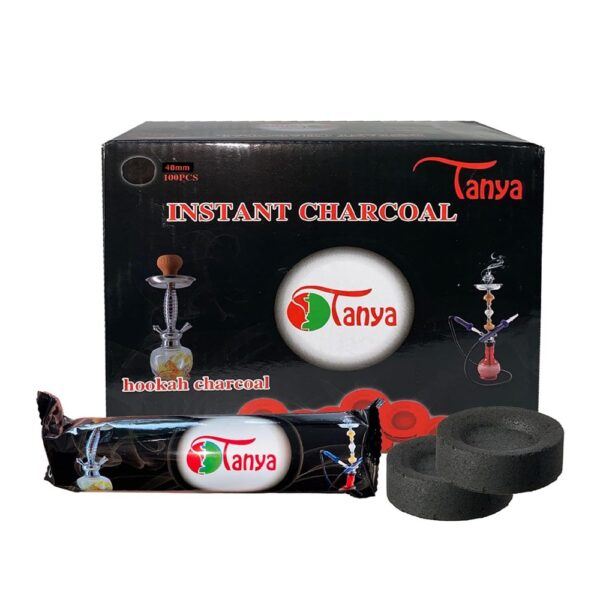 TANYA 40MM  HOOKAH CHARCOAL