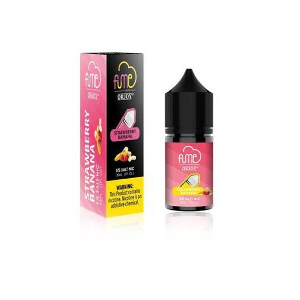FUME 5% SALT NIC 30ML JUICE - STRAWBERRY BANANA