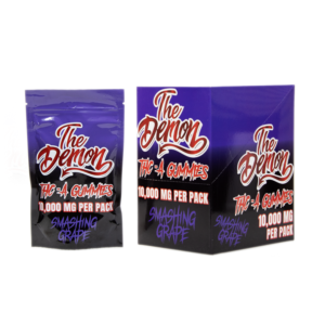 THE DEMON 10000MG THCA GUMMIES – SMASHING GRAPE