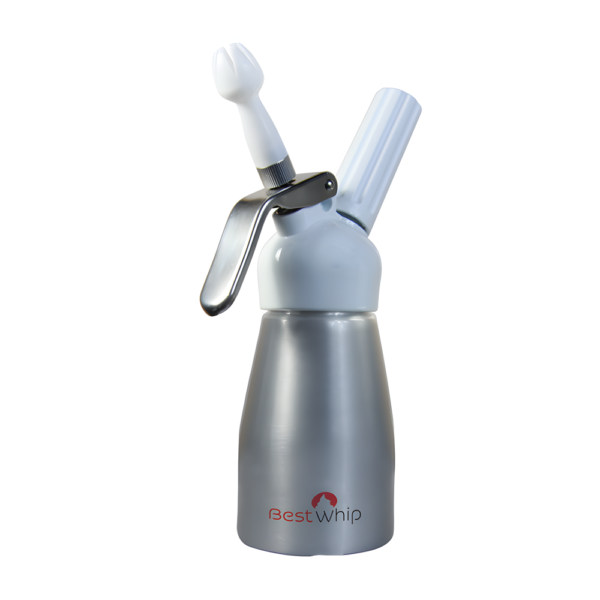 BEST WHIP MINI 1/2 PINT DISPENSER - SILVER