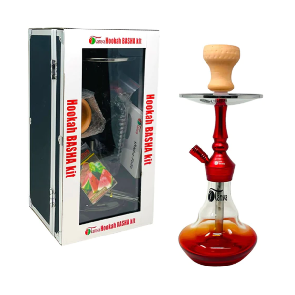 TANYA BASHA HOOKAH KIT - RED