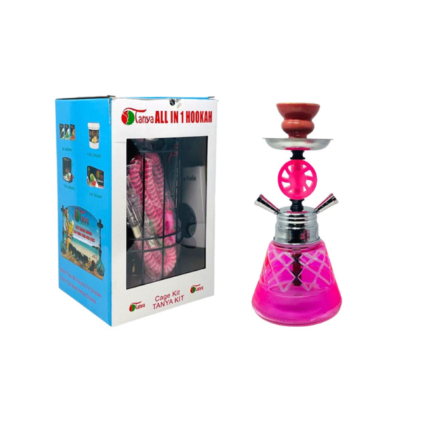 TANYA #3 CAGE HOOKAH KIT - PINK