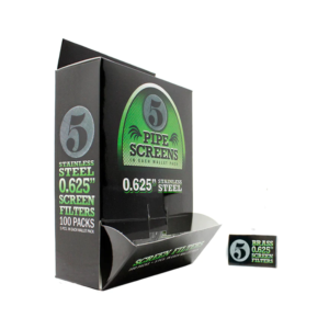 PIPE 0..625 STAINLESS SCREENS