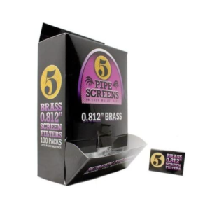 PIPE 0.812 BRASS SCREENS