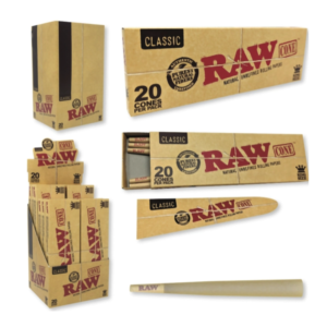 RAW CLASSIC PRE ROLL KS 109MM/26MM  CONE