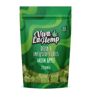 VIVA LA HEMP D8 750 MG GUMMIES – GREEN APPLE