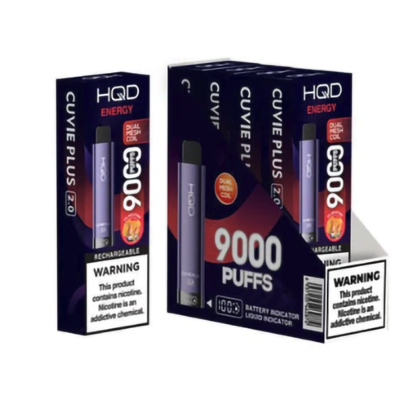 HQD CUVIE PLUS 2.0 5% DISPOSABLE - ENERGY