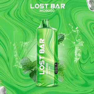 LOST BAR MO9000 5%  NIC DISPOSABLE – COOL MINT