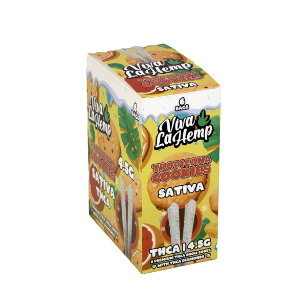 VIVA LA HEMP 4.5G 2CTS SNOW CONES SATIVA - TROPICANA COOKIES