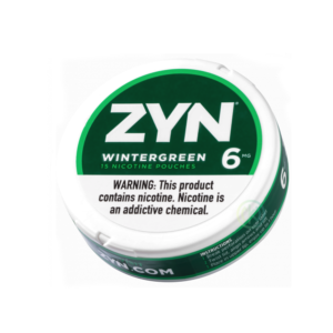 ZYN  NICOTINE 6MG POUCHES – WINTER GREEN