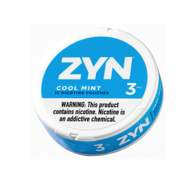 ZYN  NICOTINE 3MG POUCHES - COOL MINT