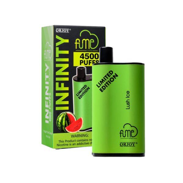 FUME INFINITY PLUS 5% SALT NIC DISPOSABLE - LUSH ICE