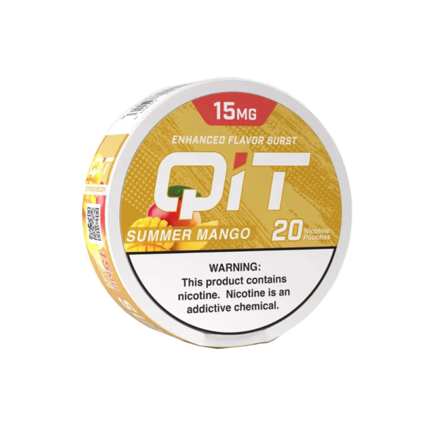 QIT  NICOTINE 15MG POUCHES - MANGO