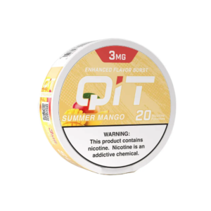 QIT  NICOTINE 3MG POUCHES – MANGO