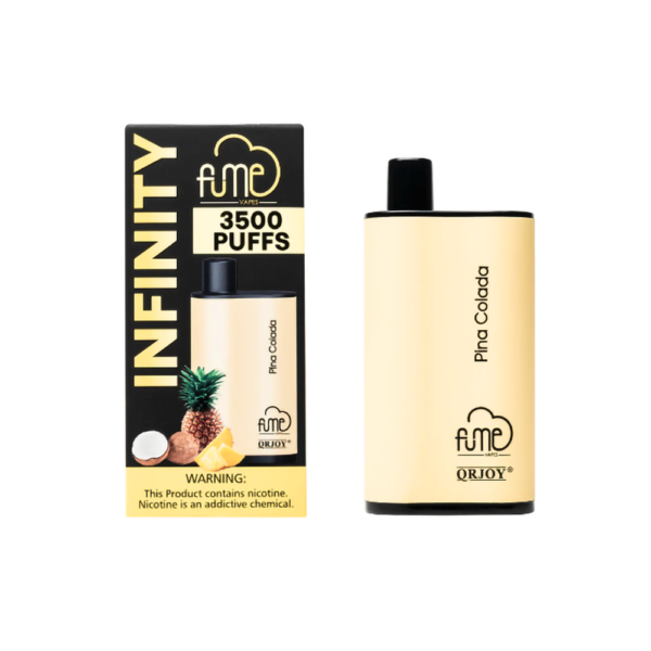 FUME INFINITY PLUS 5% SALT NIC DISPOSABLE - PINA COLADA
