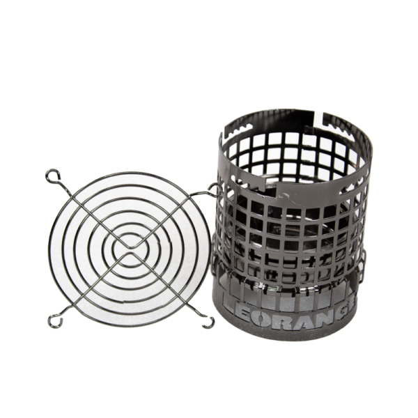 LE ORANGE WIND CAGE GUARD W/ HMD -BLACK