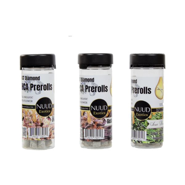 NUUD EXOTIC THCA DIAMOND PRE ROLLS - ASSORTED - Image 2