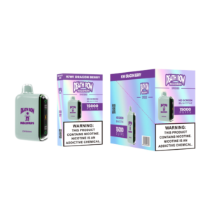 DEATHROW  5% NIC 15000 PUFFS DISPOSABLE – KIWI DRAGON BERRY