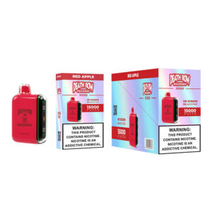 DEATHROW  5% NIC 15000 PUFFS DISPOSABLE – RED APPLE