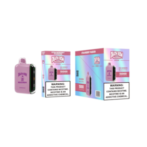 DEATHROW  5% NIC 15000 PUFFS DISPOSABLE – STRAW PASSION