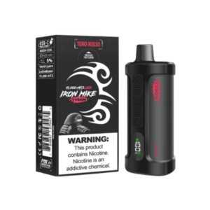 TYSON IRON MIKE 5%NIC 15000PUFFS  DISPOSABLE – TORO ROSSO