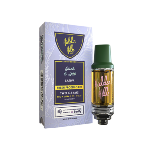 HIDDEN HILLS FRESH FROZEN THCA/D9/B 2G CARTRIDGE – JACK &JILL