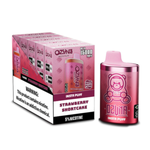 OZUNA INSTA 5% NIC 15000PUFFS DISPOSABLE – STRAW SHORTCAKE