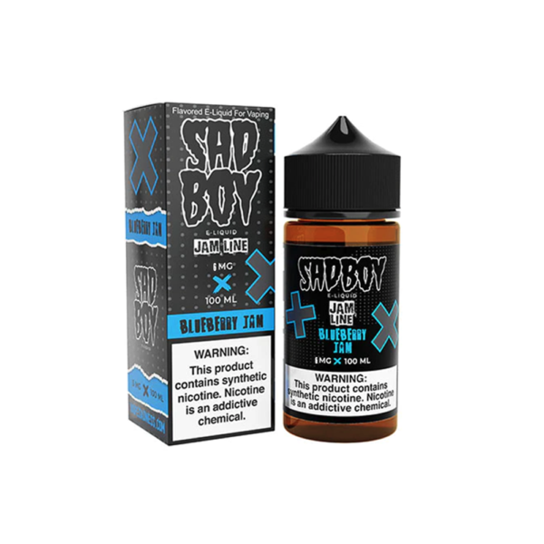SADBOY 100ML BLUEBERRY JAM COOKIE 6MG