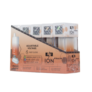ION STEALTH 650 mAH BATTERY – ORANGE FUSION