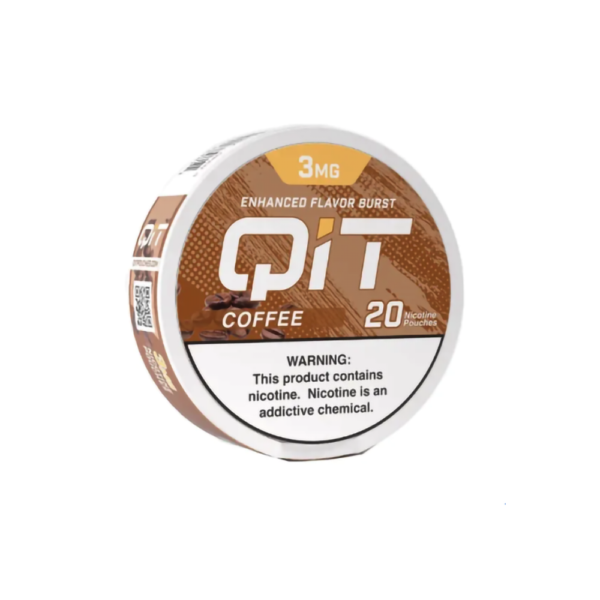QIT  NICOTINE 3MG POUCHES - COFFEE