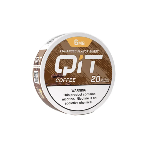 QIT  NICOTINE 6MG POUCHES - COFFEE