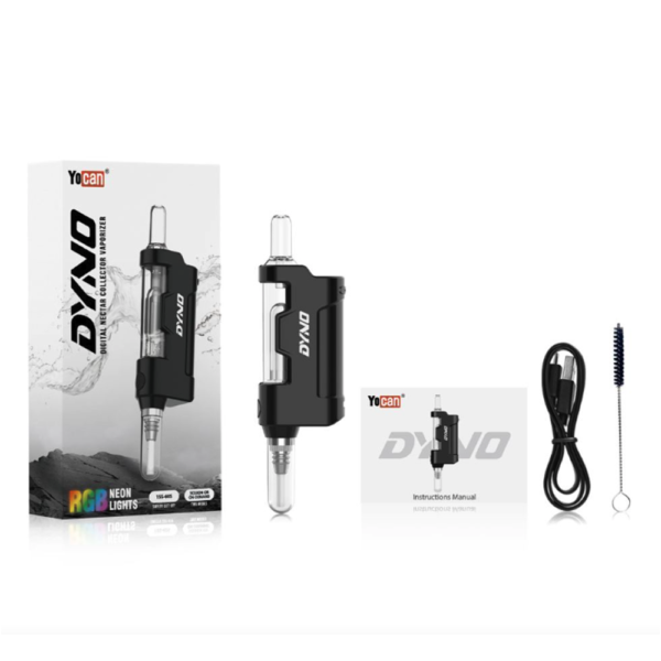 YOCAN DYNO 1000mAh NECTAR COLLECTER VAPORISER W/ OLED - YELLOW - Image 2
