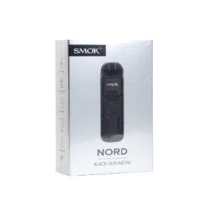 SMOK NORD GT 2500mAh STARTER KIT W/ 5ML REFILLABLE POD – LEATHER/ BLACK GUN