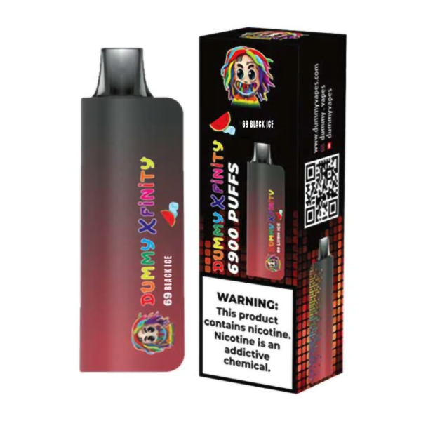 DUMMY 5% NIC 8000PUFFS DISPOSABLE - BLACK ICE
