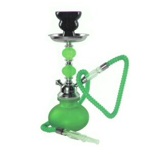 ZEBRA X1 NEON 2-HOSES HOOKAH – GREEN