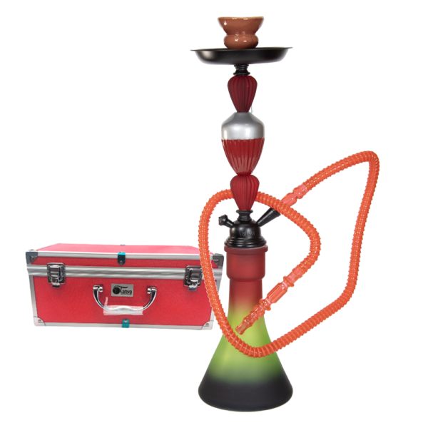 TANYA THE HAMMER 2 HOSES HOOKAH W/TRAVELING CASE