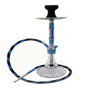 AL MALAKI PRINCE WILLIAM HOOKAH W/ LEATHER CASE – BLUE