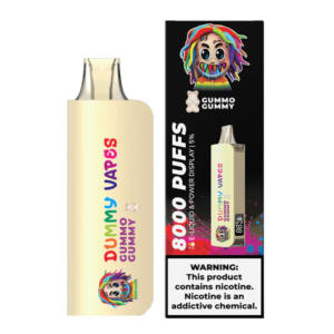 DUMMY 5% NIC 8000PUFFS DISPOSABLE – GUMMO GUMMY