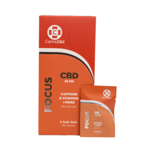 CANNAAID CBD FOCUS 2CTS SOFT GEL