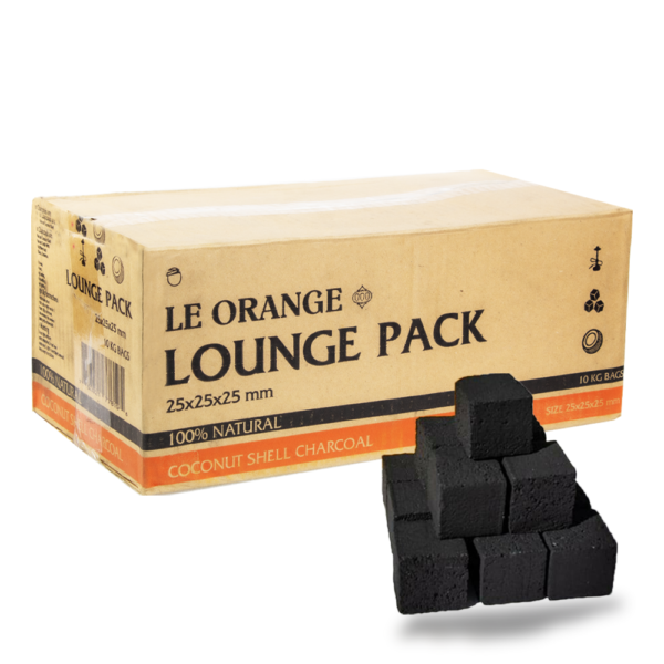 LE ORANGE 2.5CM LOUNGE PACK COCONUT CHARCOAL