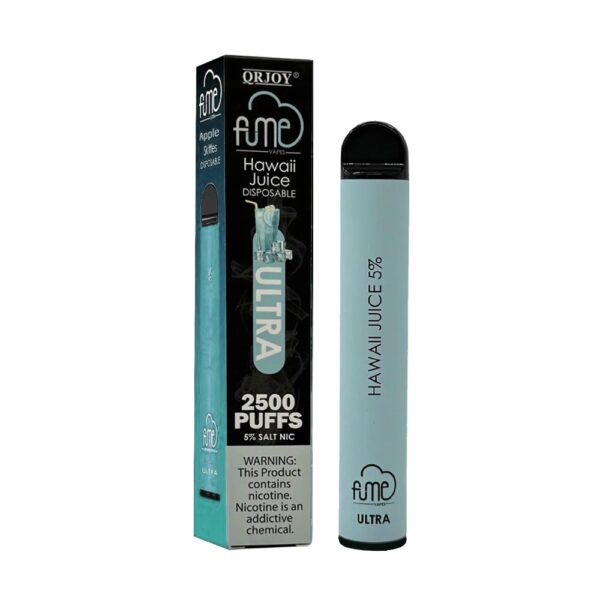 FUME ULTRA 5% SALT NIC DISPOSABLE - HAWAII JUICE