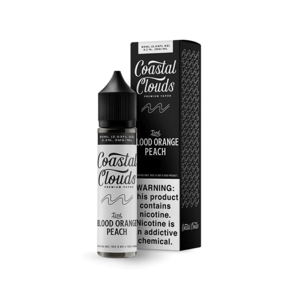 COASTAL CLOUDS 60ML JUICE 6MG  - ICED BLOOD ORANG PEACH