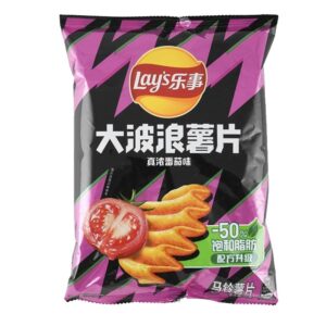 LAY’S BIG WAVE 70G CHIPS  – REALLY STRONG TOMATO