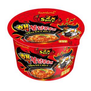 SAMYANG KOREAN INSTANT NOODLES CUP – DOUBLE SPICY CHICKEN