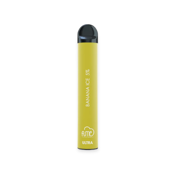 FUME ULTRA 5% SALT NIC DISPOSABLE - BANANA ICE - Image 2