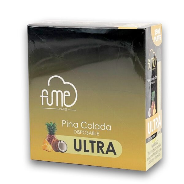 FUME ULTRA 5% SALT NIC DISPOSABLE - PINA COLADA - Image 2