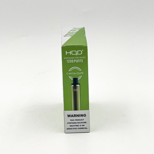 HQD CUVIE PLUS 5% NIC DISPOSABLE - CANTALOUPE - Image 2