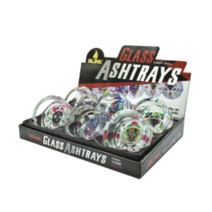 BLINK CANDY SKULL EDITION GLASS ASHTRAY