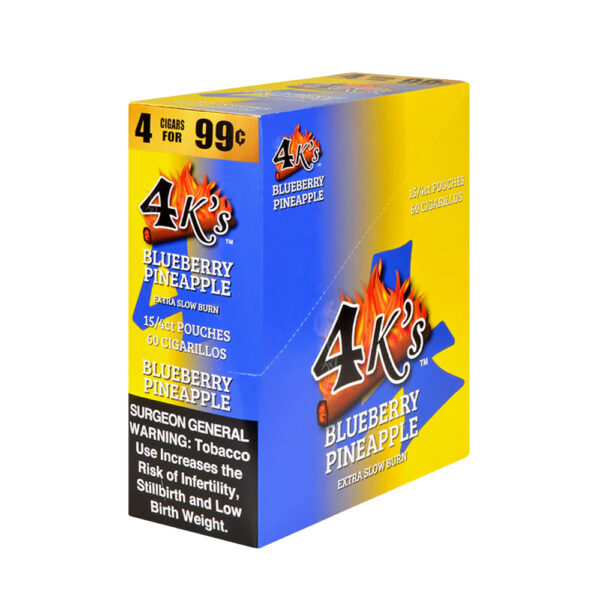 4K's 4/.99 4CT BLUEBERRY PINEAPPLE