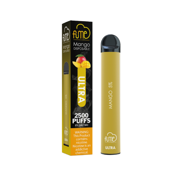 FUME ULTRA 5% SALT NIC DISPOSABLE - MANGO
